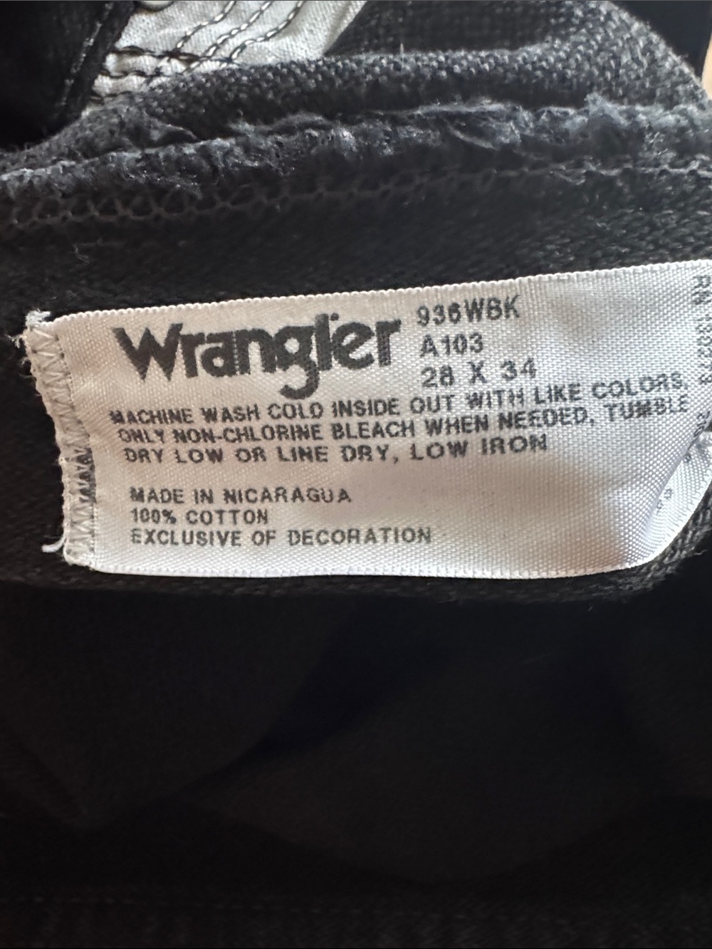 WRANGLER® COWBOY CUT® SLIM FIT JEAN - Picture 4 of 4